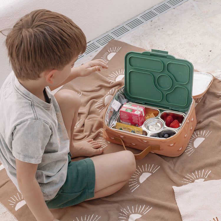 FOX & FALLOW | LUNCH BAG - GOLDEN SUNS by FOX & FALLOW - The Playful Collective