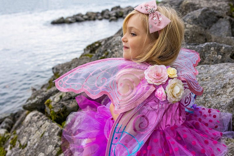 GREAT PRETENDERS | FAIRY BLOOMS DELUXE PINK DRESS (MULTIPLE SIZES) 3 - 4 years by GREAT PRETENDERS - The Playful Collective