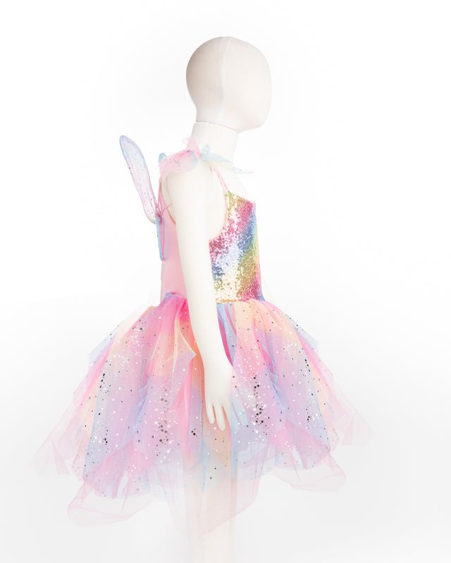 GREAT PRETENDERS | RAINBOW FAIRY DRESS & WINGS - SIZE 5 - 6 by GREAT PRETENDERS - The Playful Collective