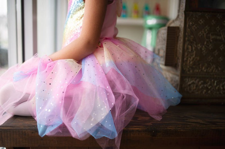 GREAT PRETENDERS | RAINBOW FAIRY DRESS & WINGS - SIZE 5 - 6 by GREAT PRETENDERS - The Playful Collective