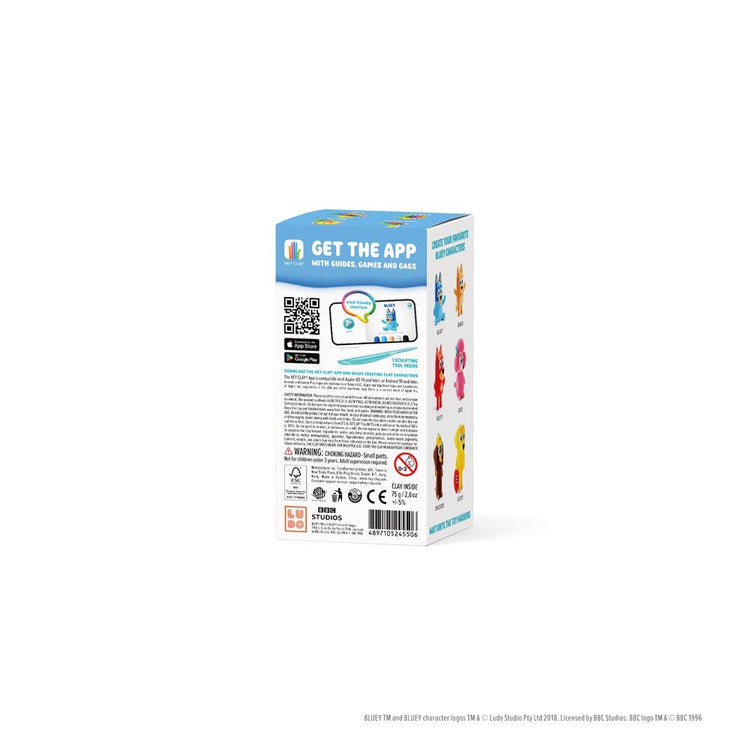 HEY CLAY | BLUEY SINGLE CHARACTER - BLUEY by HEY CLAY - The Playful Collective