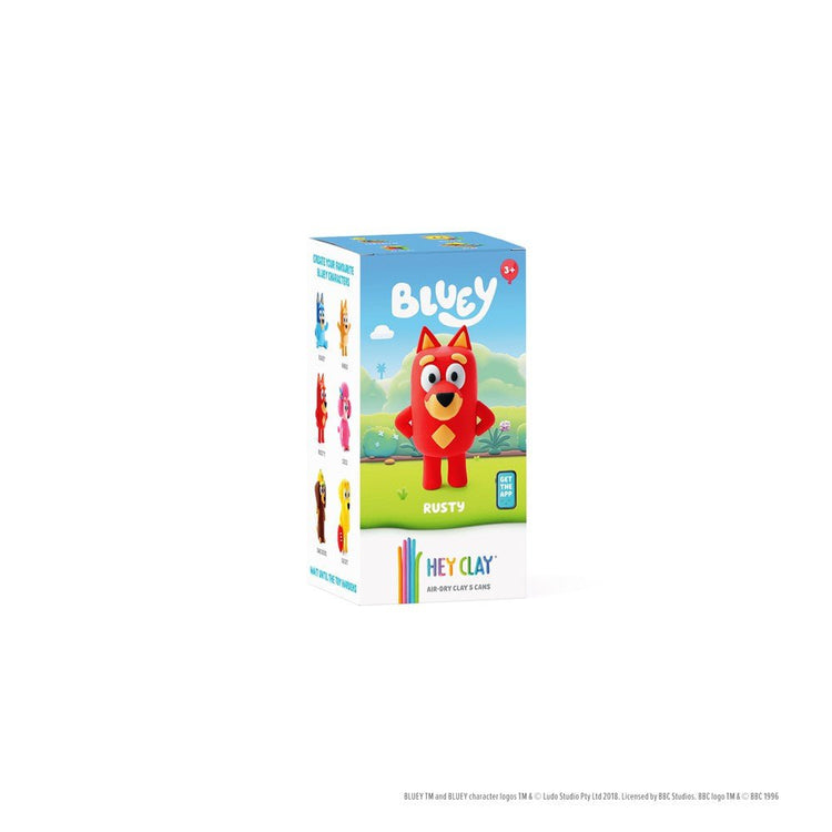 HEY CLAY | BLUEY SINGLE CHARACTER - RUSTY by HEY CLAY - The Playful Collective