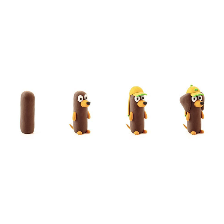 HEY CLAY | BLUEY SINGLE CHARACTER - SNICKERS by HEY CLAY - The Playful Collective