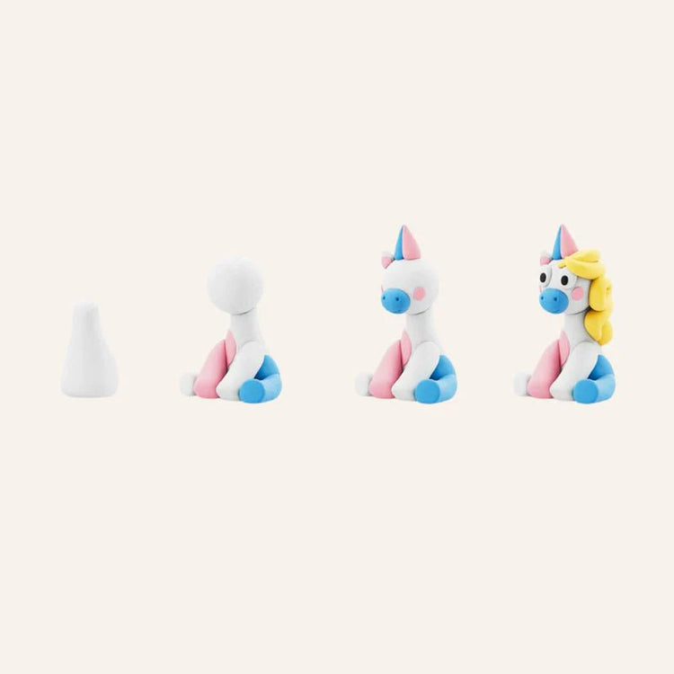 HEY CLAY | RAINBOW UNICORNS SET (LARGE) *PRE - ORDER* by HEY CLAY - The Playful Collective