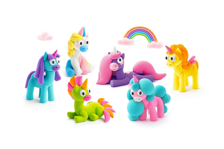HEY CLAY | RAINBOW UNICORNS SET (LARGE) *PRE - ORDER* by HEY CLAY - The Playful Collective