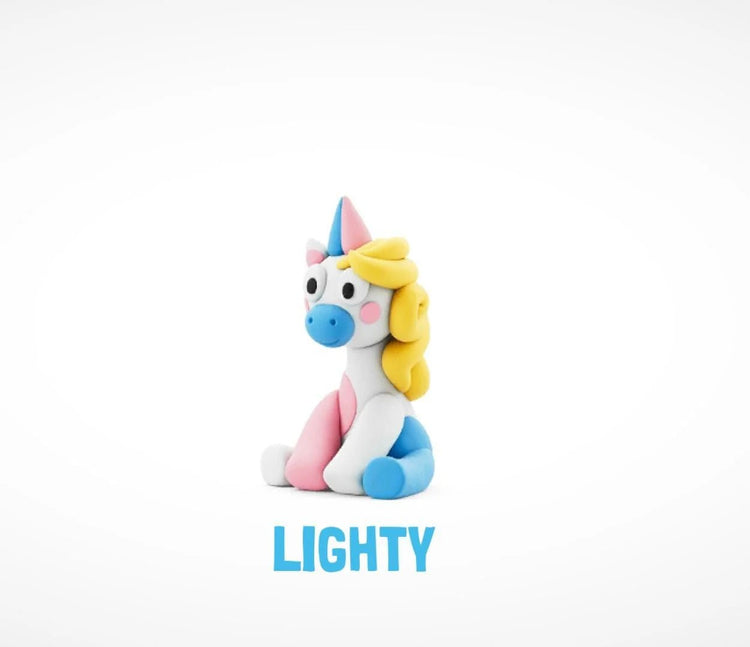 HEY CLAY | RAINBOW UNICORNS SET (LARGE) *PRE - ORDER* by HEY CLAY - The Playful Collective