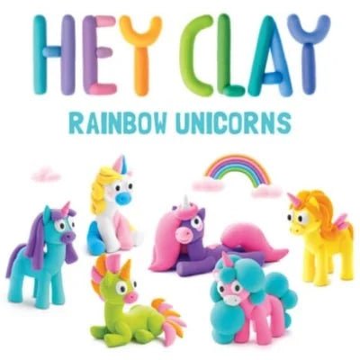 HEY CLAY | RAINBOW UNICORNS SET (LARGE) *PRE - ORDER* by HEY CLAY - The Playful Collective