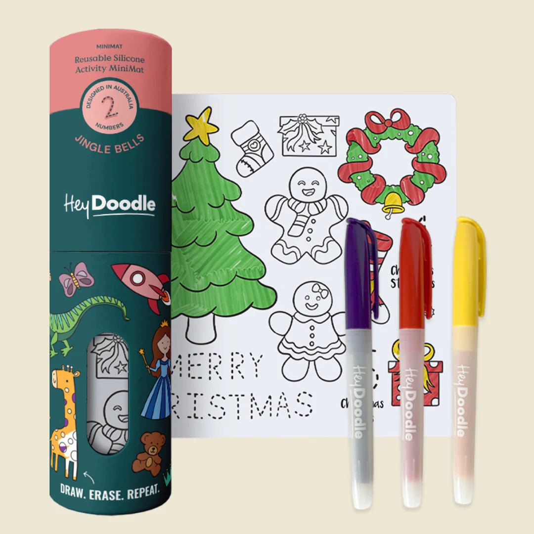 HEY DOODLE | 123 | JINGLE BELLS (MINIMAT) by HEYDOODLE - The Playful Collective