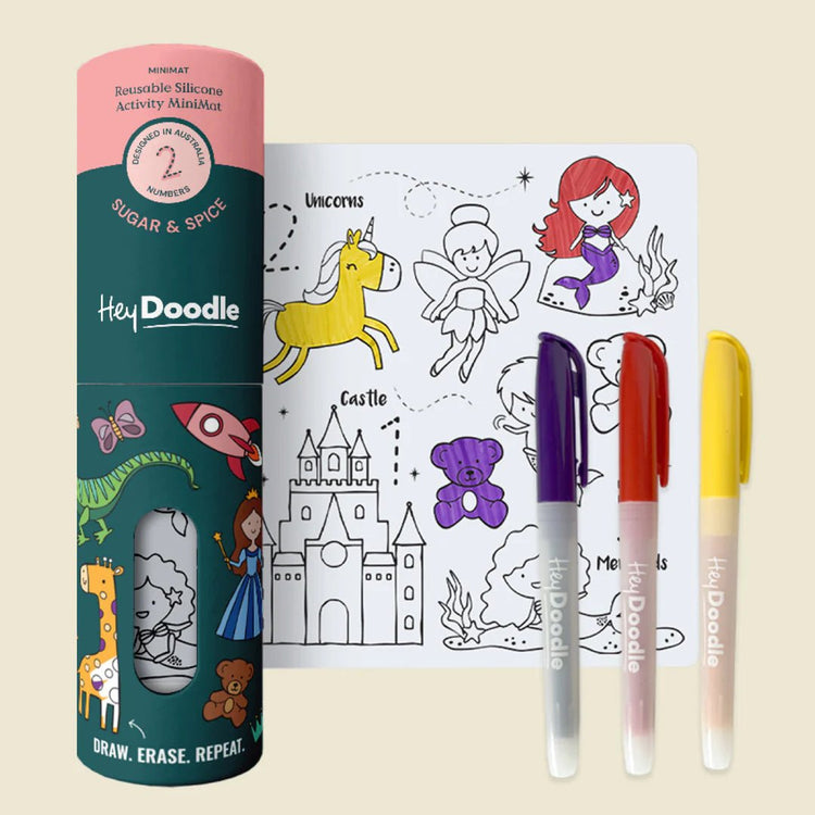 HEY DOODLE | 123 | SUGAR & SPICE (MINIMAT) by HEYDOODLE - The Playful Collective