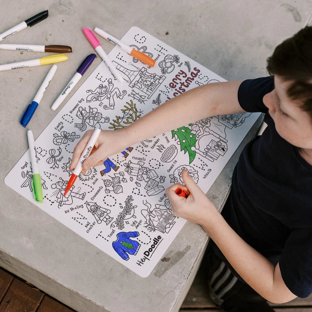 HEY DOODLE | ABC | DECK THE HALLS by HEYDOODLE - The Playful Collective