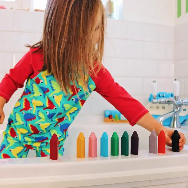 HONEYSTICKS | BATH CRAYON TRIANGLES *PRE - ORDER* by HONEYSTICKS - The Playful Collective