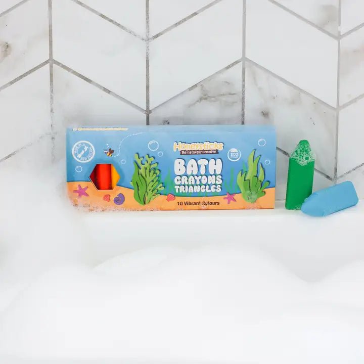 HONEYSTICKS | BATH CRAYON TRIANGLES *PRE - ORDER* by HONEYSTICKS - The Playful Collective