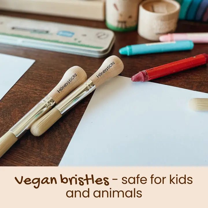 HONEYSTICKS | MY FIRST PAINT BRUSH SET - 3 PACK *PRE - ORDER* by HONEYSTICKS - The Playful Collective