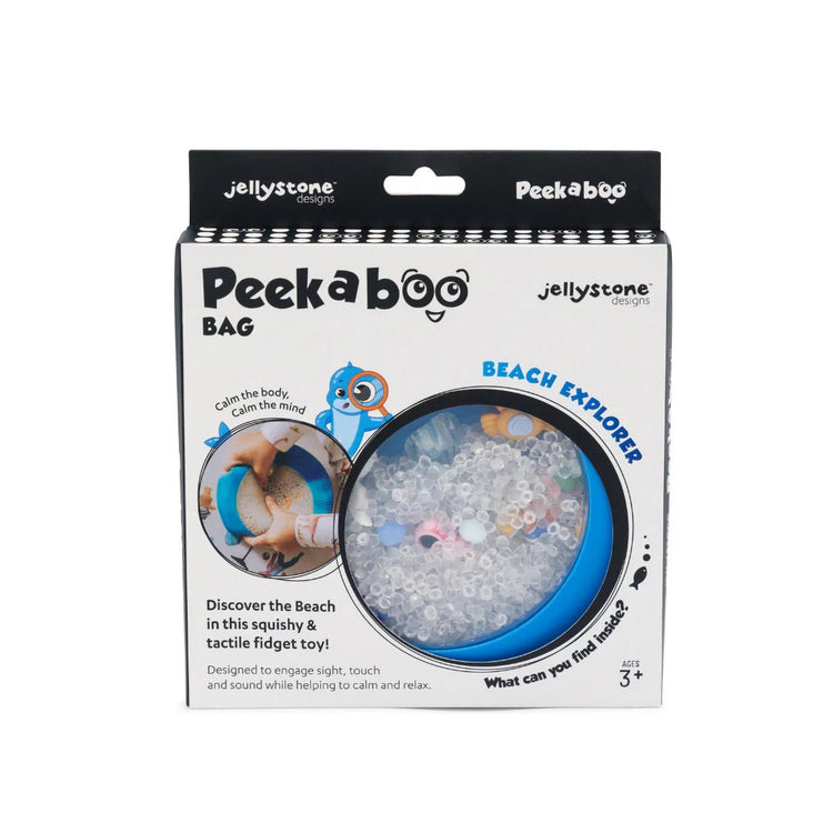 JELLYSTONE DESIGNS | PEEKABOO SENSORY BAG (MULTIPLE DESIGNS) Beach by JELLYSTONE DESIGNS - The Playful Collective