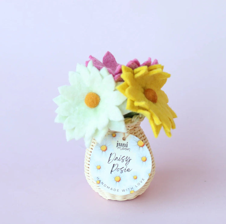 JUNI MOON | FELT DAISIES (VARIOUS COLOURS) Mixed Daisies by JUNI MOON - The Playful Collective