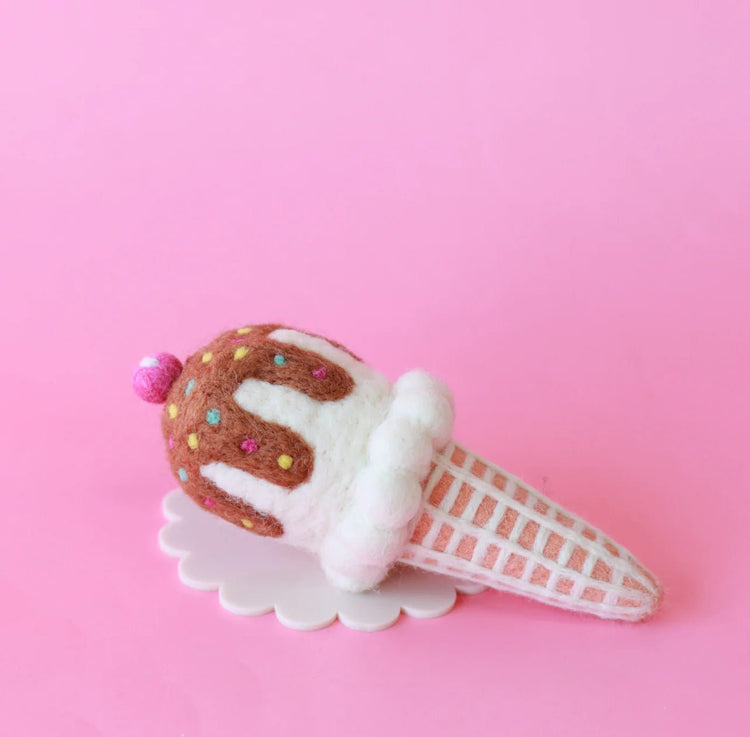 JUNI MOON | FELT ICE CREAMS Choc Bomb by JUNI MOON - The Playful Collective