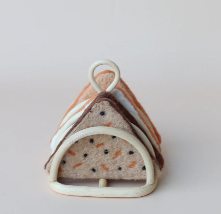 JUNI MOON | LITTLE TOASTY PLAY SET - P4IECE SET (NO STAND) by JUNI MOON - The Playful Collective