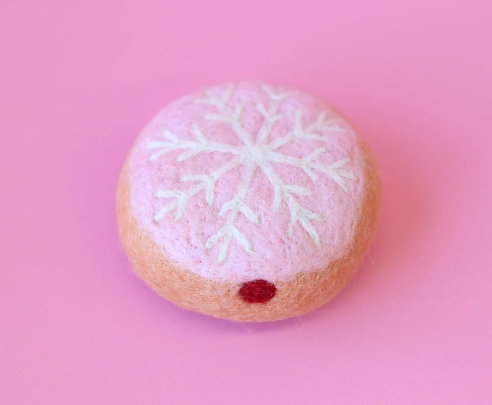 JUNI MOON | SINGLE DONUTS Pink Snowflake Jam by JUNI MOON - The Playful Collective