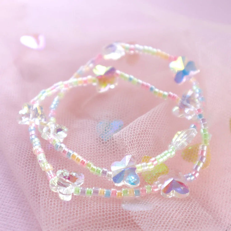 LAUREN HINKLEY | CRYSTAL BUTTERFLY ELASTIC BRACELET SET by LAUREN HINKLEY AUSTRALIA - The Playful Collective