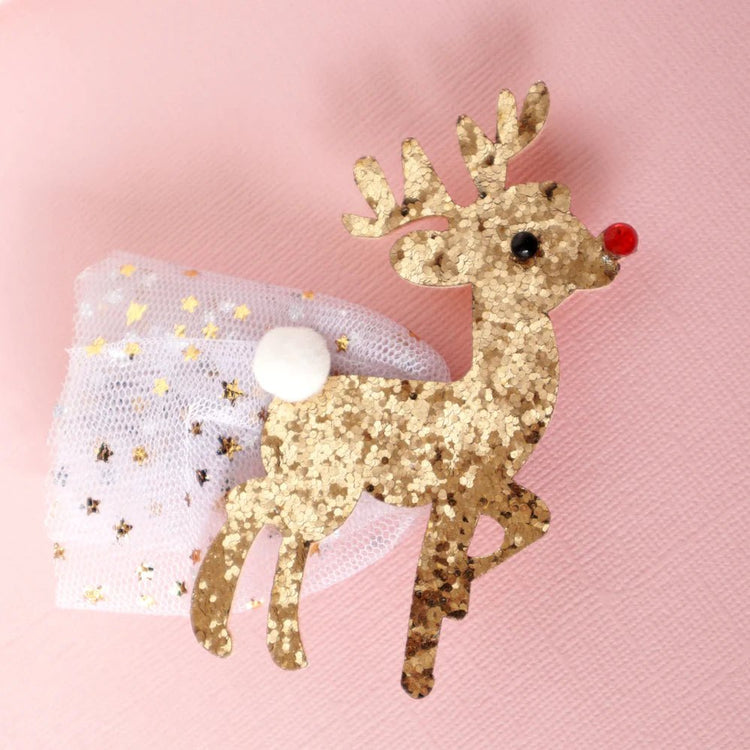 LAUREN HINKLEY | RUDOLPH THE RED - NOSED REINDEER TULLE HAIR CLIP by LAUREN HINKLEY AUSTRALIA - The Playful Collective