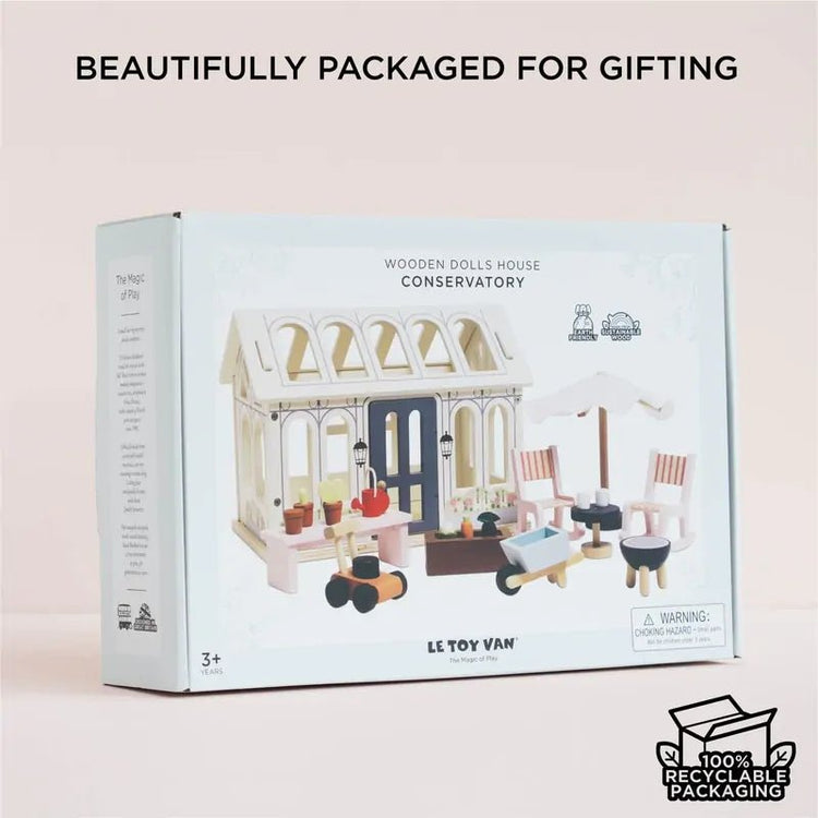 LE TOY VAN | CONSERVATORY DOLLS HOUSE SET by LE TOY VAN - The Playful Collective