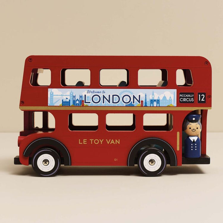 LE TOY VAN | LONDON WOODEN BUS by LE TOY VAN - The Playful Collective