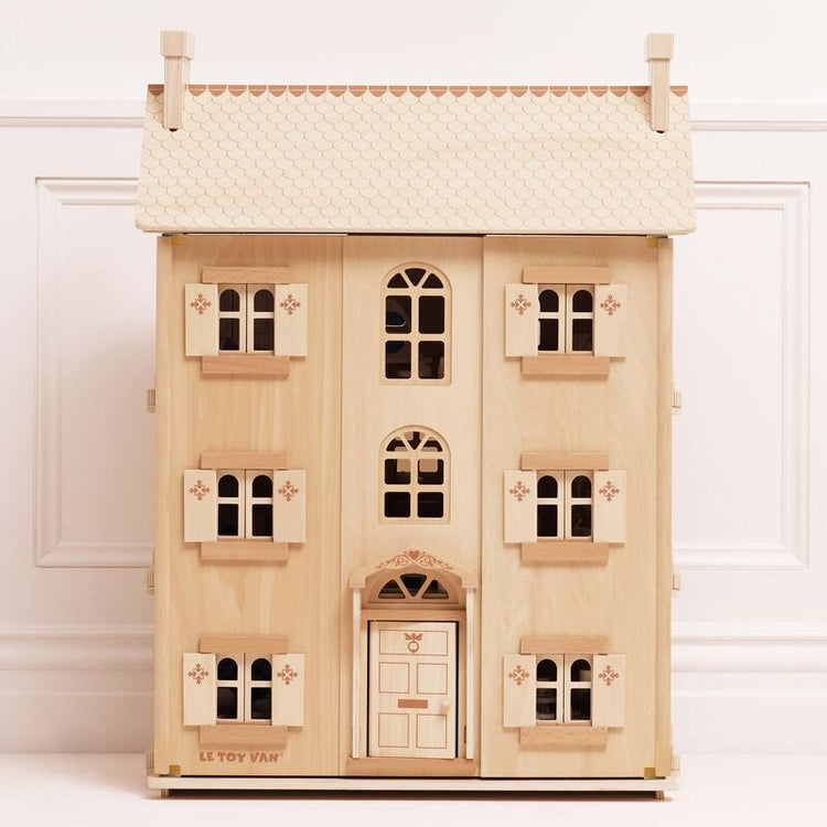 LE TOY VAN | NATURAL WOOD DOLL HOUSE by LE TOY VAN - The Playful Collective