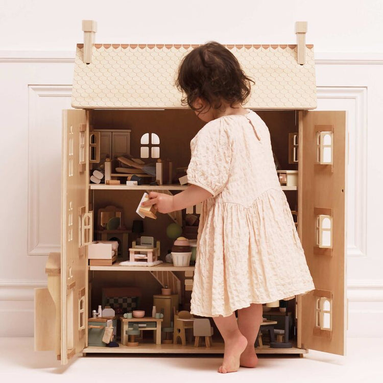 LE TOY VAN | NATURAL WOOD DOLL HOUSE by LE TOY VAN - The Playful Collective