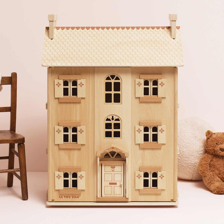 LE TOY VAN | NATURAL WOOD DOLL HOUSE by LE TOY VAN - The Playful Collective