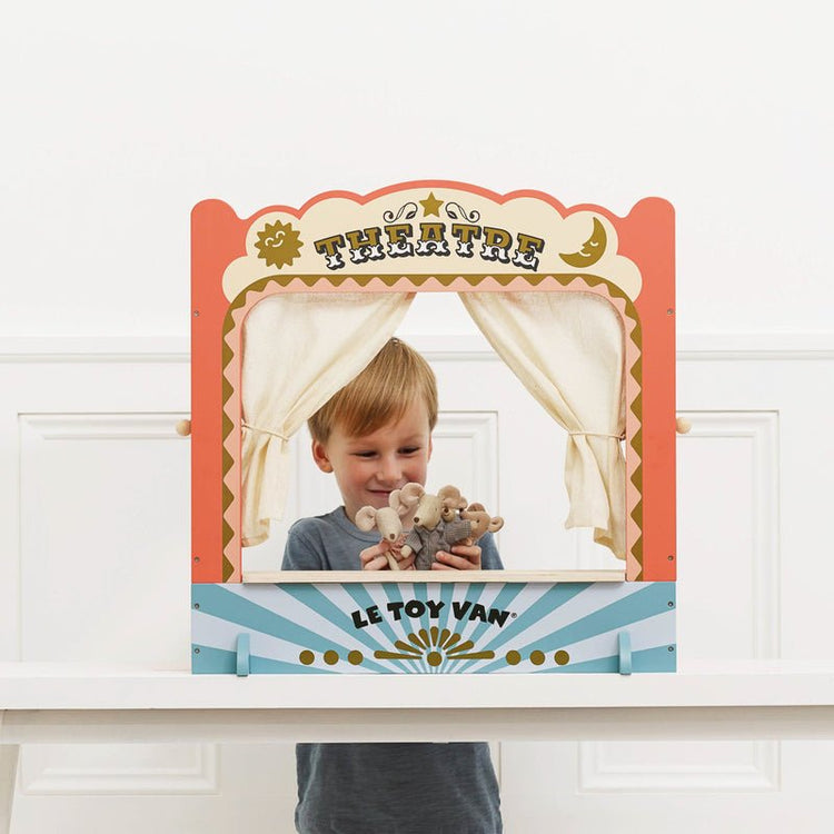 LE TOY VAN | RETRO TABLETOP TOY PUPPET THEATRE by LE TOY VAN - The Playful Collective