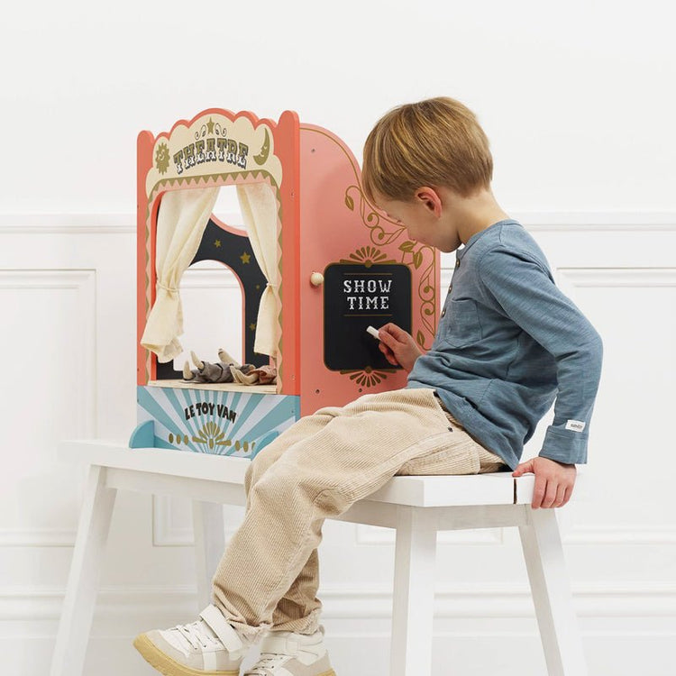 LE TOY VAN | RETRO TABLETOP TOY PUPPET THEATRE by LE TOY VAN - The Playful Collective