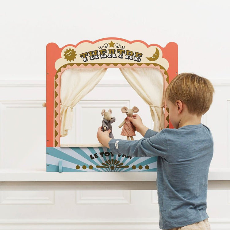 LE TOY VAN | RETRO TABLETOP TOY PUPPET THEATRE by LE TOY VAN - The Playful Collective