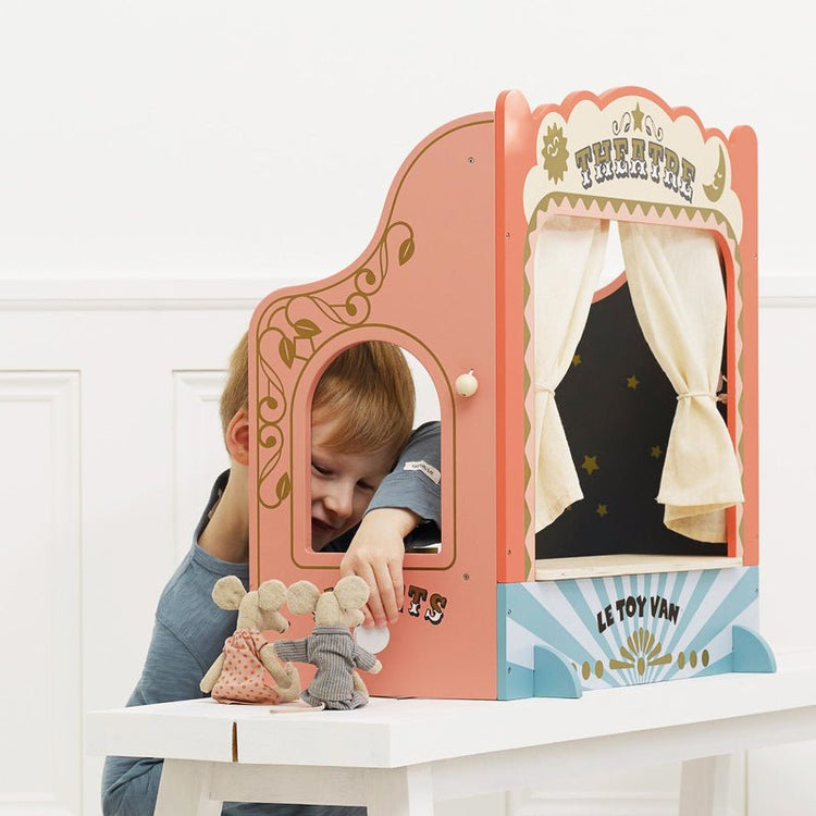 LE TOY VAN | RETRO TABLETOP TOY PUPPET THEATRE by LE TOY VAN - The Playful Collective