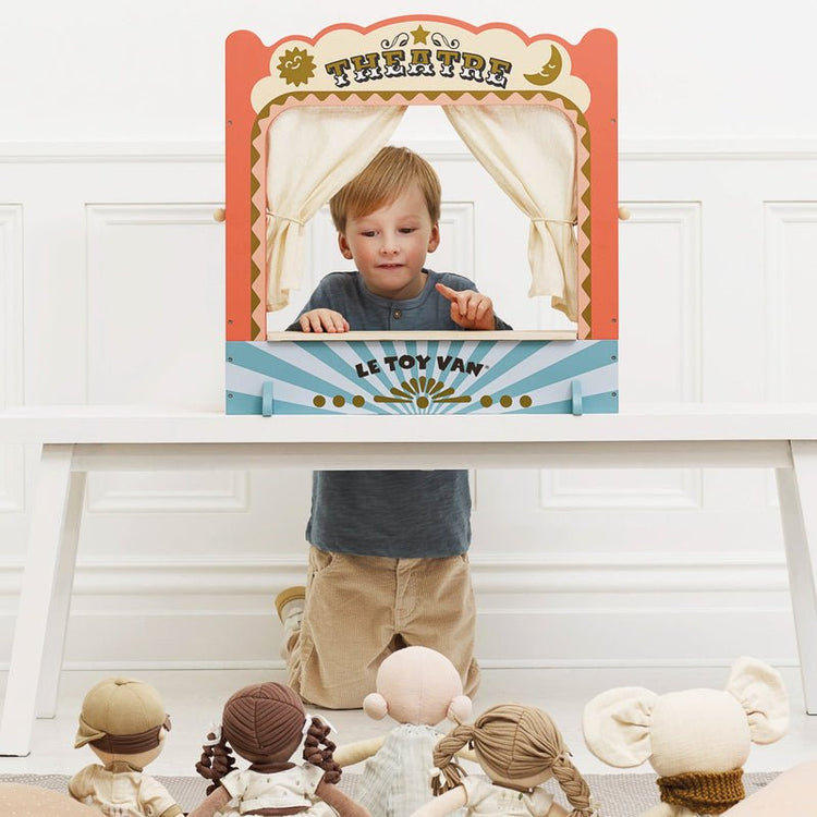 LE TOY VAN | RETRO TABLETOP TOY PUPPET THEATRE by LE TOY VAN - The Playful Collective