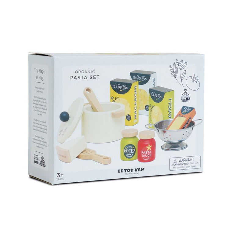 LE TOY VAN | SUPERMARKET GROCERY WEEKLY SHOP & ORGANIC PASTA SET BUNDLE by LE TOY VAN - The Playful Collective