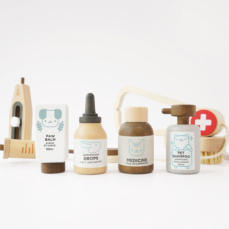 LE TOY VAN | VINTAGE DOCTOR KIT & ANIMAL VET SET BUNDLE by LE TOY VAN - The Playful Collective