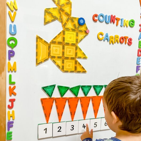 LEARN & GROW | MAGNETIC TILE TOPPER - NUMERIC PACK (40 PIECE) *PRE-ORDER* by LEARN & GROW TOYS - The Playful Collective