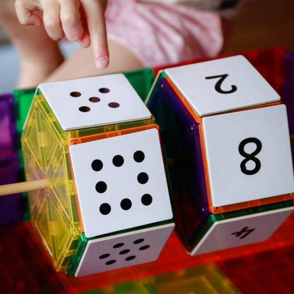LEARN & GROW | MAGNETIC TILE TOPPER - NUMERIC PACK (40 PIECE) *PRE-ORDER* by LEARN & GROW TOYS - The Playful Collective