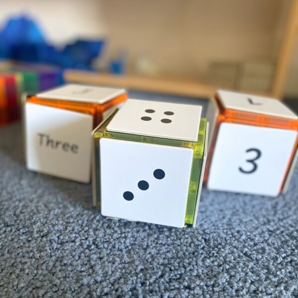 LEARN & GROW | MAGNETIC TILE TOPPER - NUMERIC PACK (40 PIECE) *PRE-ORDER* by LEARN & GROW TOYS - The Playful Collective