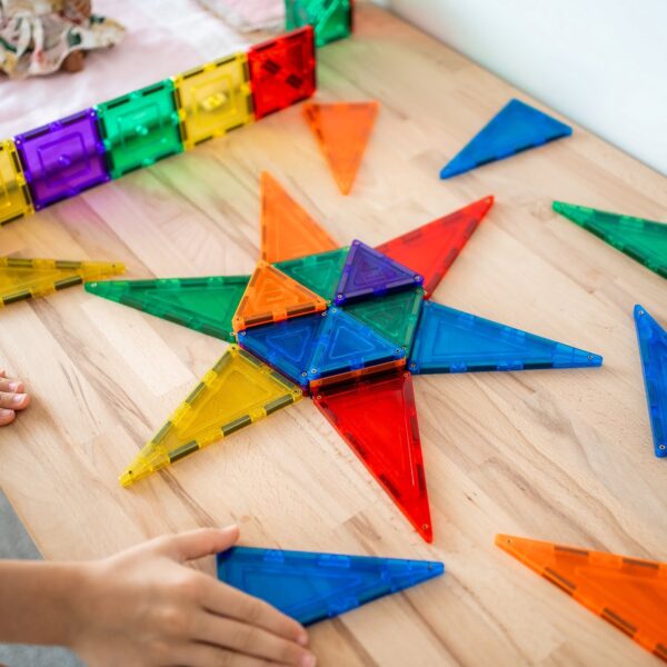 LEARN & GROW | MAGNETIC TILES BASE PACK - 64 PIECE SET *PRE-ORDER* by LEARN & GROW TOYS - The Playful Collective