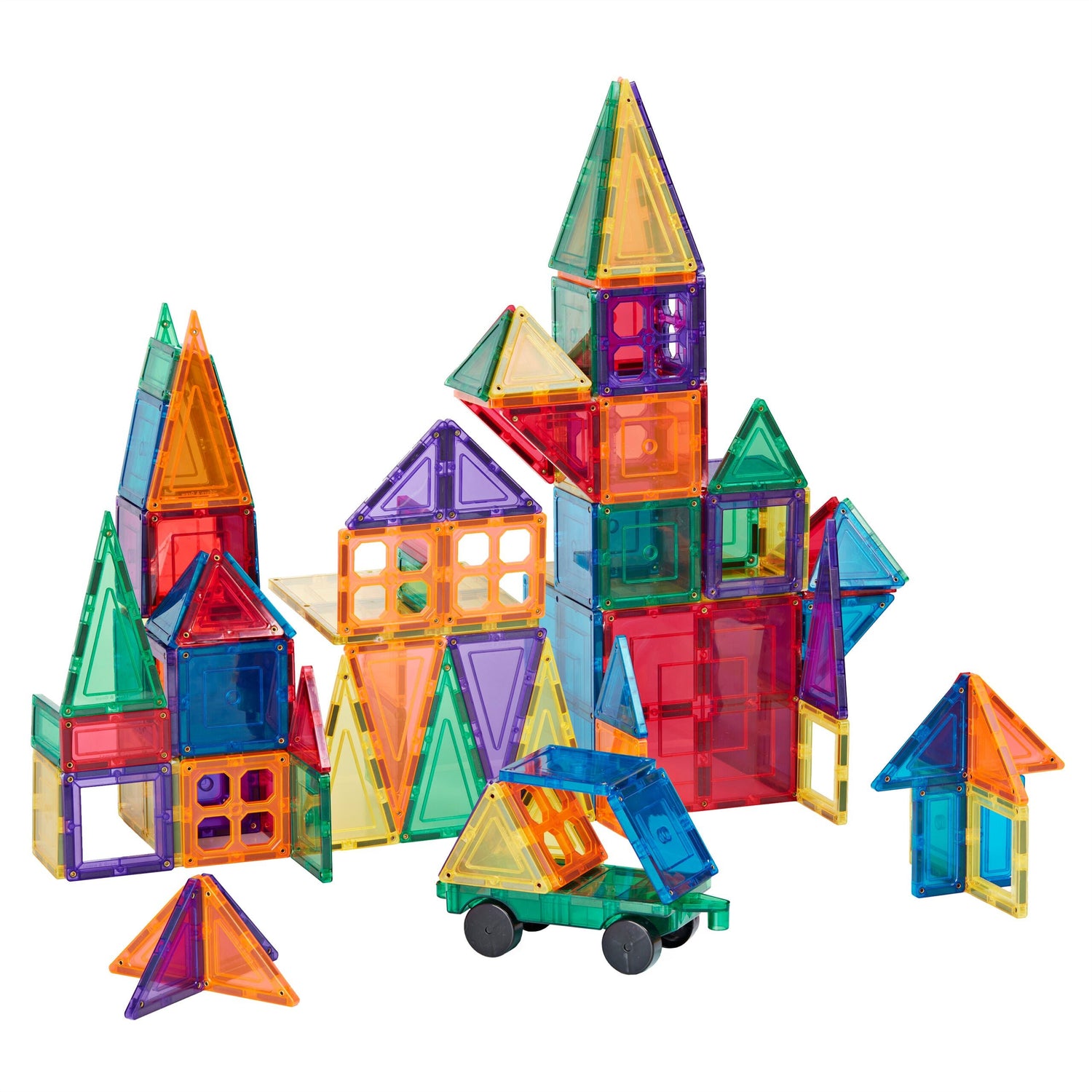 LEARN & GROW | MAGNETIC TILES BUILDER PACK - 110 PIECE SET (NEW DESIGN) *PRE-ORDER* by LEARN & GROW TOYS - The Playful Collective