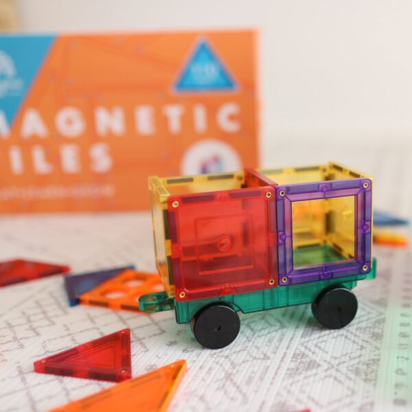 LEARN & GROW | MAGNETIC TILES BUILDER PACK - 110 PIECE SET (NEW DESIGN) *PRE-ORDER* by LEARN & GROW TOYS - The Playful Collective