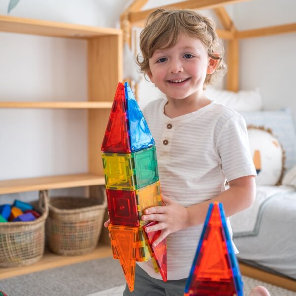 LEARN & GROW | MAGNETIC TILES BUILDER PACK - 110 PIECE SET (NEW DESIGN) *PRE-ORDER* by LEARN & GROW TOYS - The Playful Collective