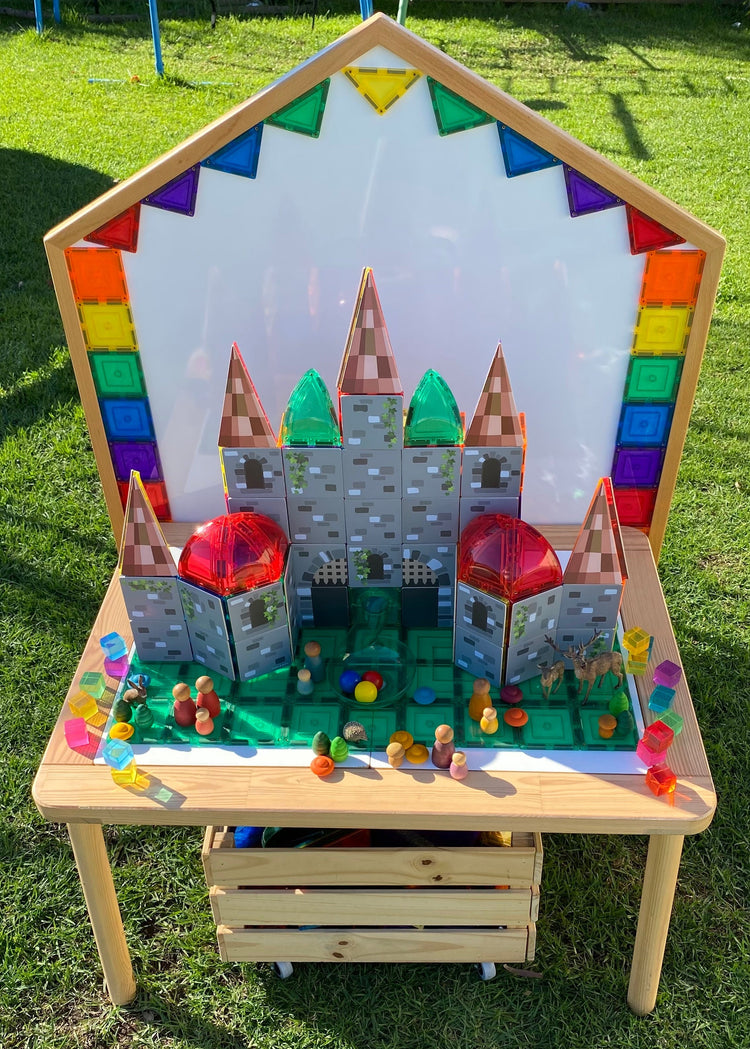 LEARN & GROW | MAGNETIC TILES - DOME PACK (18 PIECE) by LEARN & GROW TOYS - The Playful Collective