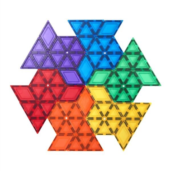 LEARN & GROW | MAGNETIC TILES - GEOMETRY PACK (36 PIECE) *PRE-ORDER* by LEARN & GROW TOYS - The Playful Collective