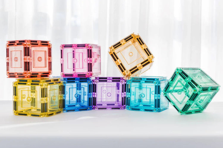 LEARN & GROW | MAGNETIC TILES - PASTEL BUILDERS PACK (112 PIECE) *PRE - ORDER* by LEARN & GROW TOYS - The Playful Collective