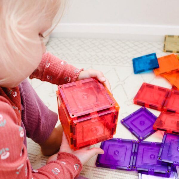 LEARN & GROW | MAGNETIC TILES - SMALL SQUARE PACK (36 PIECE) *PRE-ORDER* by LEARN & GROW TOYS - The Playful Collective