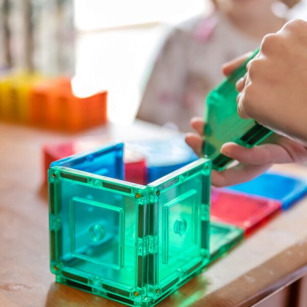 LEARN & GROW | MAGNETIC TILES - SMALL SQUARE PACK (36 PIECE) *PRE-ORDER* by LEARN & GROW TOYS - The Playful Collective