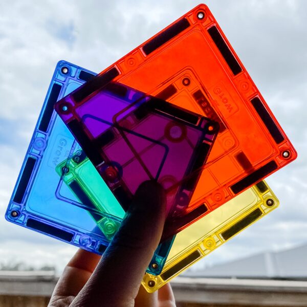 LEARN & GROW | MAGNETIC TILES - SMALL SQUARE PACK (36 PIECE) *PRE-ORDER* by LEARN & GROW TOYS - The Playful Collective
