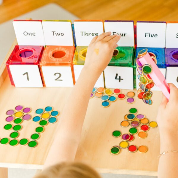 LEARN & GROW | MAGNETIC TILES - SMALL SQUARE PACK (36 PIECE) *PRE-ORDER* by LEARN & GROW TOYS - The Playful Collective